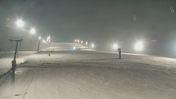 Sjezdovka skiareálu Hlubočky