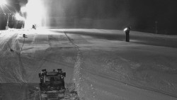 Sjezdovka skiareálu Hlubočky