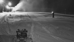 Sjezdovka skiareálu Hlubočky