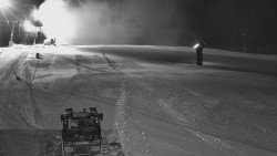 Sjezdovka skiareálu Hlubočky