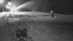 Sjezdovka skiareálu Hlubočky