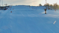 Sjezdovka skiareálu Hlubočky