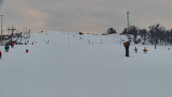 Sjezdovka skiareálu Hlubočky