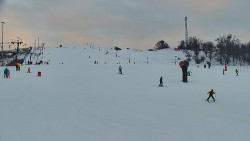 Sjezdovka skiareálu Hlubočky