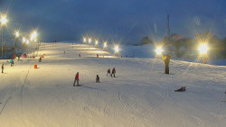 Sjezdovka skiareálu Hlubočky