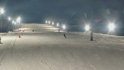 Sjezdovka skiareálu Hlubočky