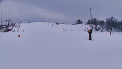 Sjezdovka skiareálu Hlubočky