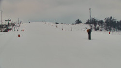 Sjezdovka skiareálu Hlubočky