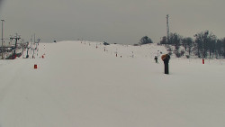 Sjezdovka skiareálu Hlubočky