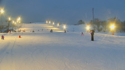 Sjezdovka skiareálu Hlubočky