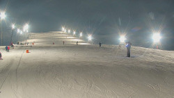 Sjezdovka skiareálu Hlubočky