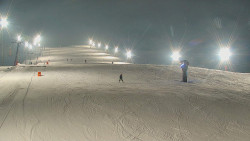 Sjezdovka skiareálu Hlubočky