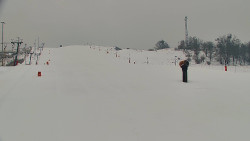 Sjezdovka skiareálu Hlubočky