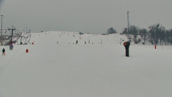 Sjezdovka skiareálu Hlubočky