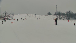 Sjezdovka skiareálu Hlubočky