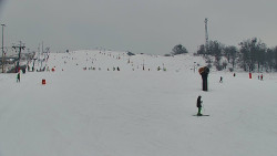 Sjezdovka skiareálu Hlubočky