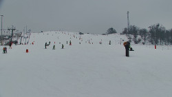 Sjezdovka skiareálu Hlubočky