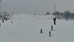 Sjezdovka skiareálu Hlubočky