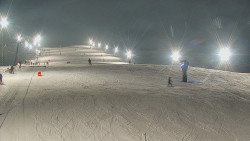 Sjezdovka skiareálu Hlubočky