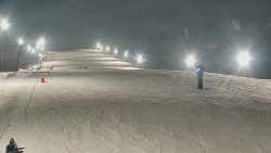 Sjezdovka skiareálu Hlubočky