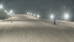 Sjezdovka skiareálu Hlubočky