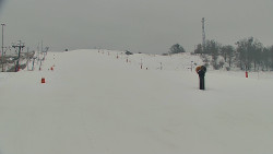 Sjezdovka skiareálu Hlubočky