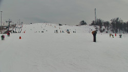 Sjezdovka skiareálu Hlubočky