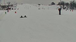 Sjezdovka skiareálu Hlubočky