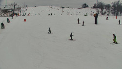 Sjezdovka skiareálu Hlubočky