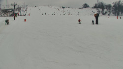 Sjezdovka skiareálu Hlubočky