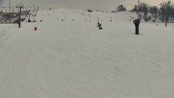 Sjezdovka skiareálu Hlubočky