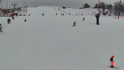 Sjezdovka skiareálu Hlubočky