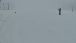 Sjezdovka skiareálu Hlubočky