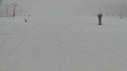 Sjezdovka skiareálu Hlubočky