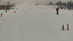 Sjezdovka skiareálu Hlubočky