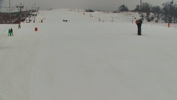 Sjezdovka skiareálu Hlubočky