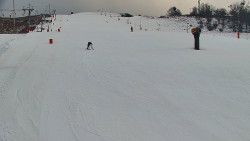 Sjezdovka skiareálu Hlubočky