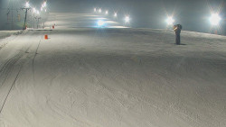 Sjezdovka skiareálu Hlubočky