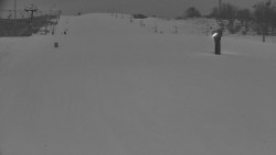 Sjezdovka skiareálu Hlubočky