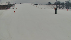 Sjezdovka skiareálu Hlubočky