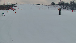 Sjezdovka skiareálu Hlubočky