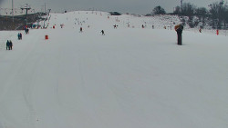 Sjezdovka skiareálu Hlubočky