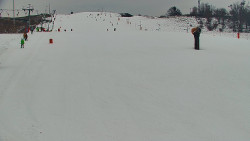 Sjezdovka skiareálu Hlubočky