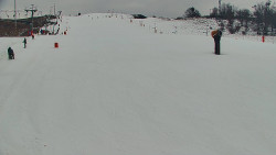 Sjezdovka skiareálu Hlubočky