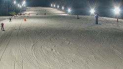 Sjezdovka skiareálu Hlubočky