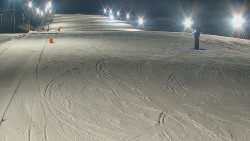 Sjezdovka skiareálu Hlubočky