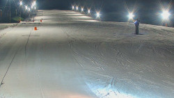 Sjezdovka skiareálu Hlubočky