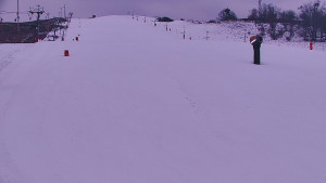 Skiareál Hlubočky - Sjezdovka skiareálu Hlubočky - 28.1.2026 v 07:15 Skiareál Hlubočky - Sjezdovka skiareálu Hlubočky - 28.1.2026 v 07:15