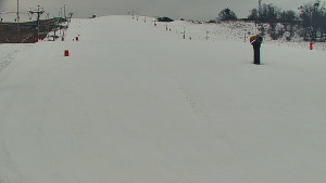 Skiareál Hlubočky - Sjezdovka skiareálu Hlubočky - 28.1.2026 v 07:30 Skiareál Hlubočky - Sjezdovka skiareálu Hlubočky - 28.1.2026 v 07:30