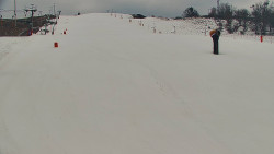 Sjezdovka skiareálu Hlubočky